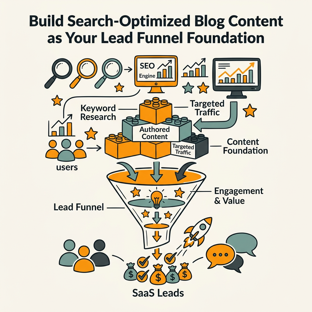 Build Search-Optimized Blog Content as Your Lead Funnel Foundation