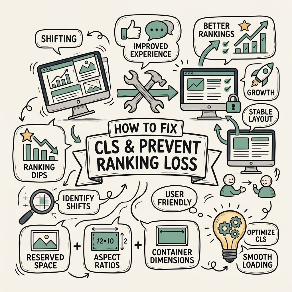 How to Fix Cumulative Layout Shift (CLS) and Prevent Ranking Loss
