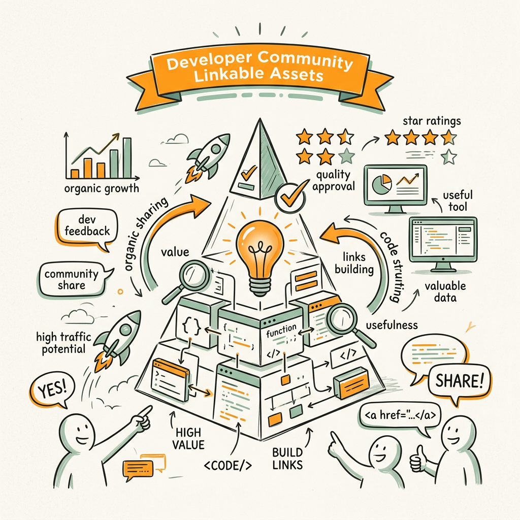 How to Create Linkable Assets That Developer Communities Will Actually Share
