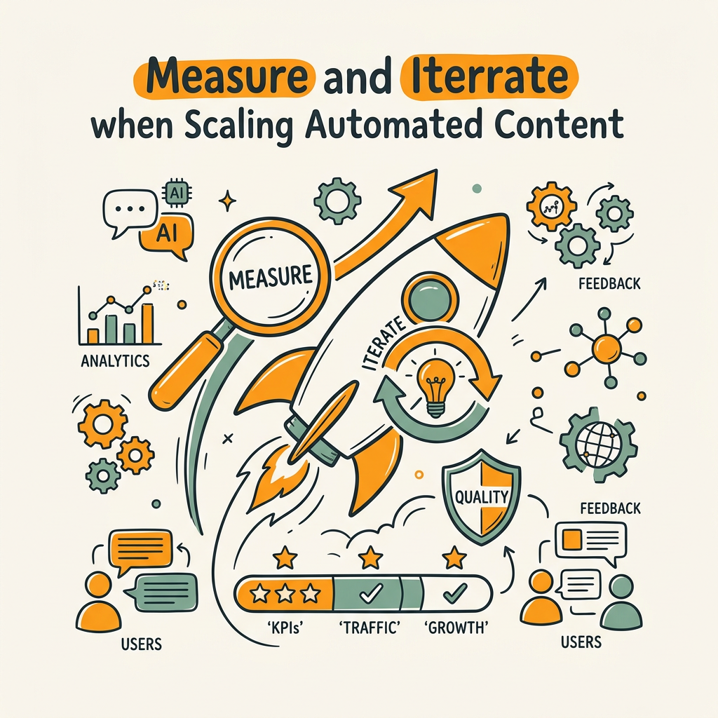 Measure and Iterate: What to Track When Scaling Content Automatically
