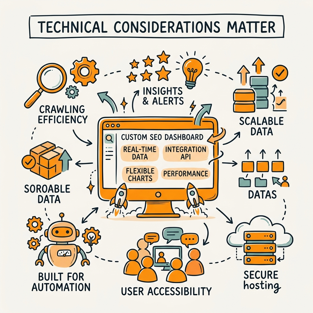 What Technical Considerations Matter When Building a Custom Dashboard?