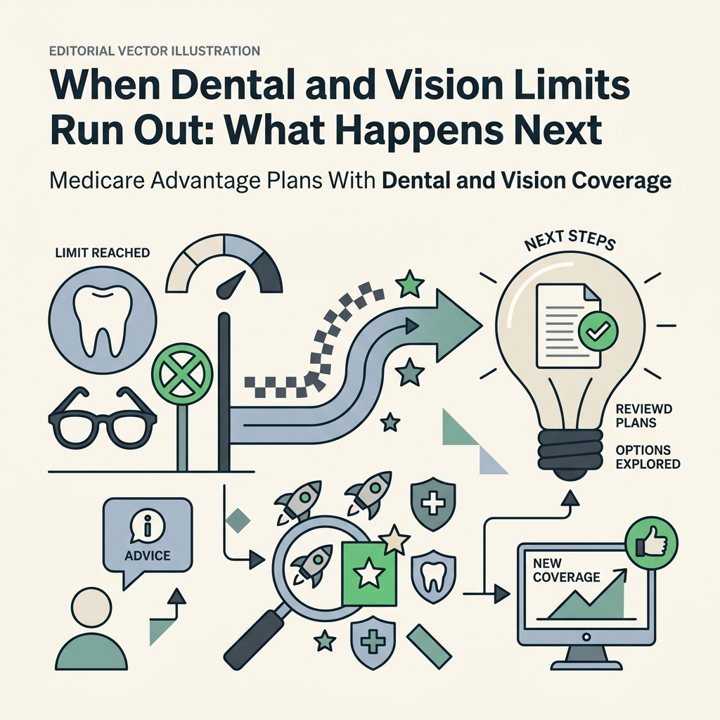 When Dental and Vision Limits Run Out: What Happens Next