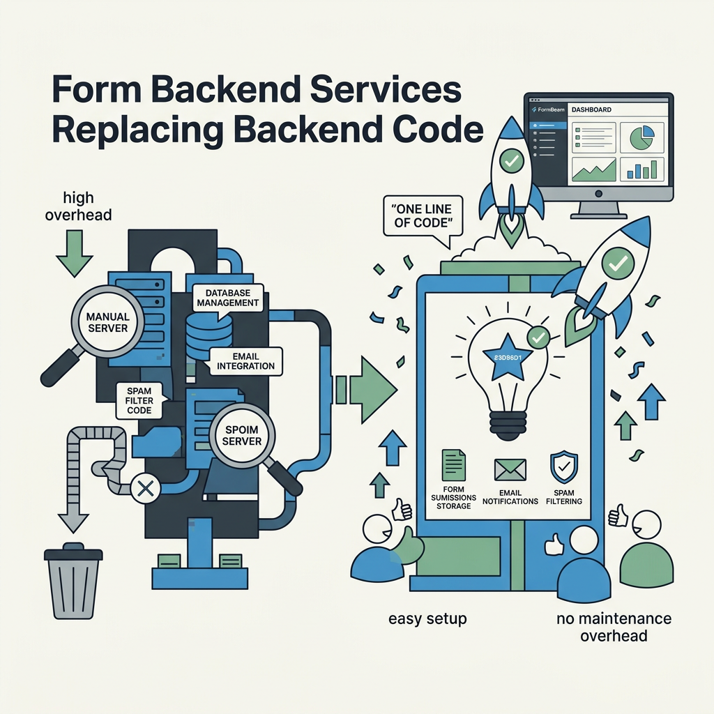 How Form Backend Services Replace Your Backend Code