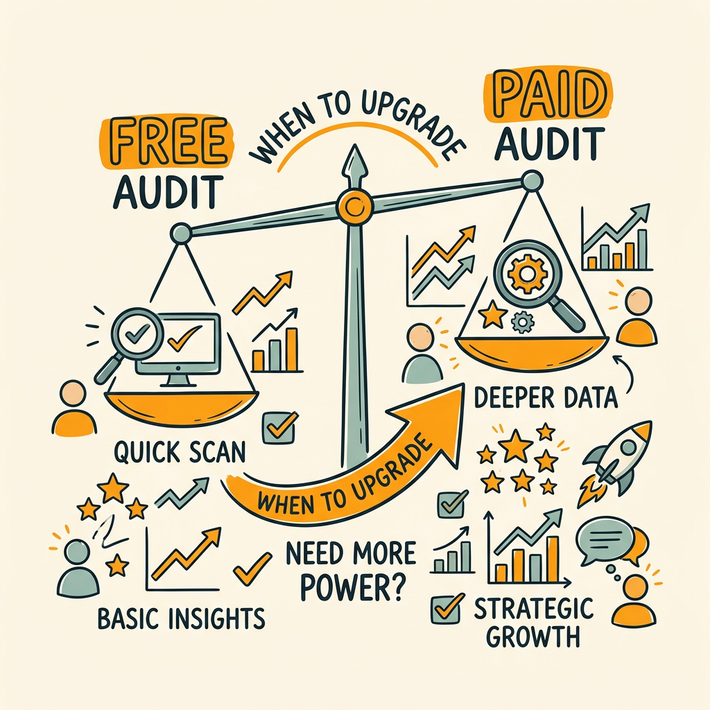 Free vs. Paid Audit Tools: When to Upgrade