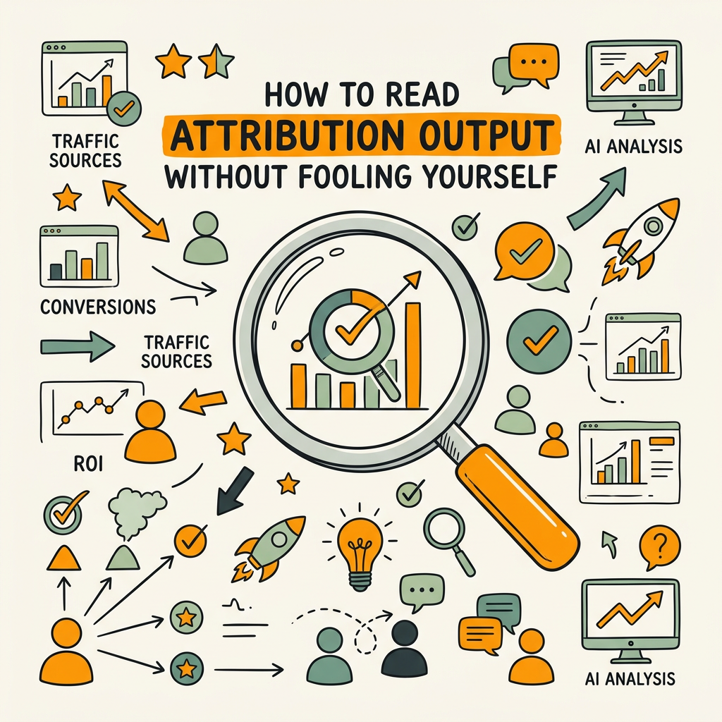 How to Read Attribution Output Without Fooling Yourself