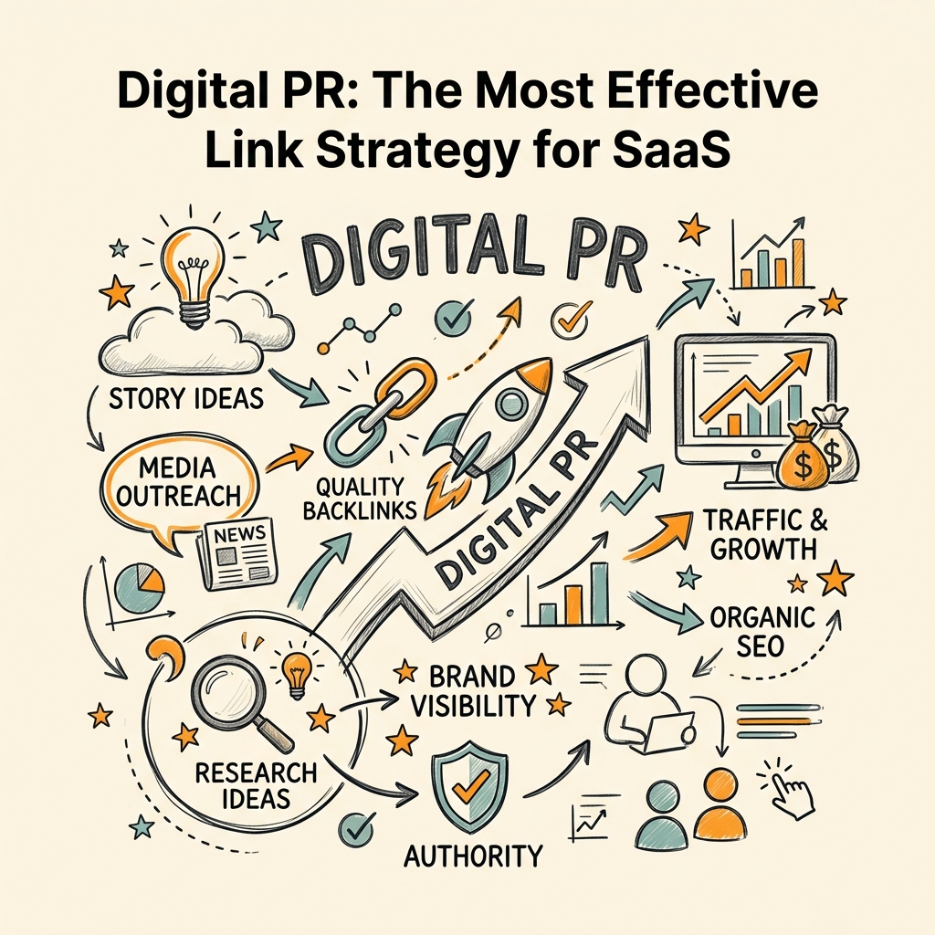 Digital PR: The Most Effective Link Strategy for SaaS