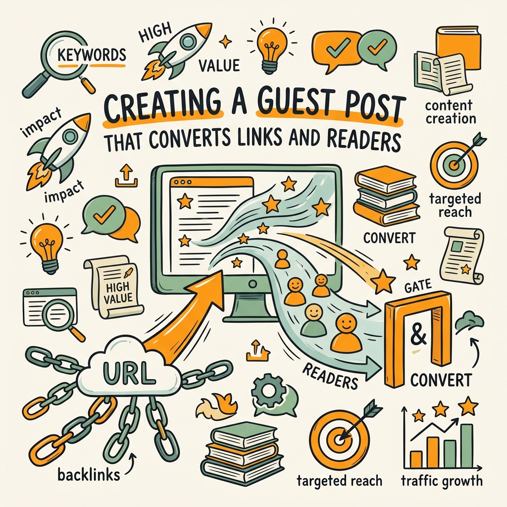 Creating a Guest Post That Converts Links and Readers