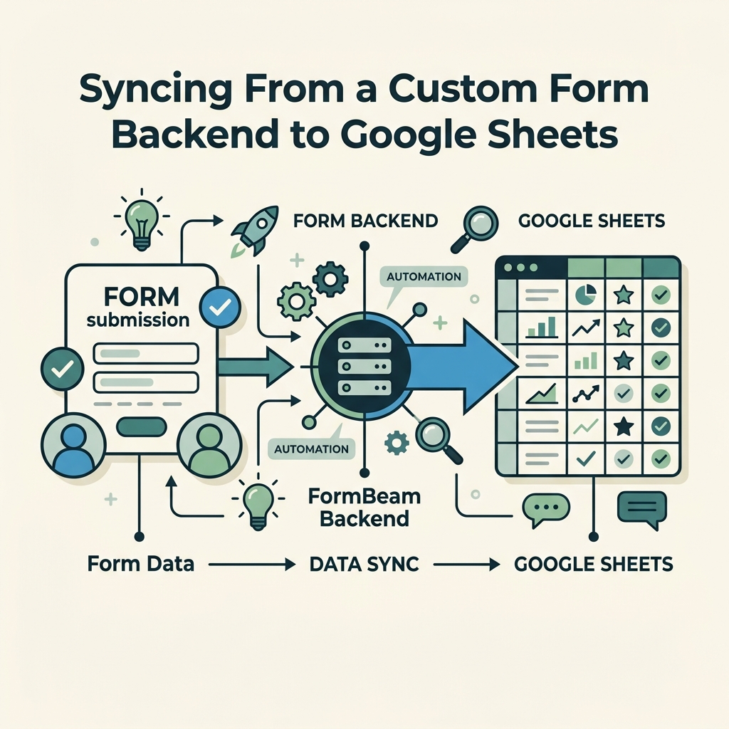 Syncing From a Custom Form Backend to Google Sheets