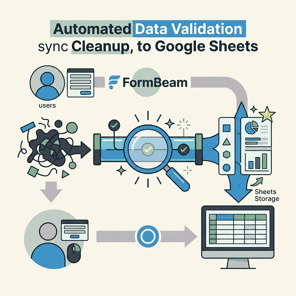 Data Validation and Cleanup Before Sheets Storage