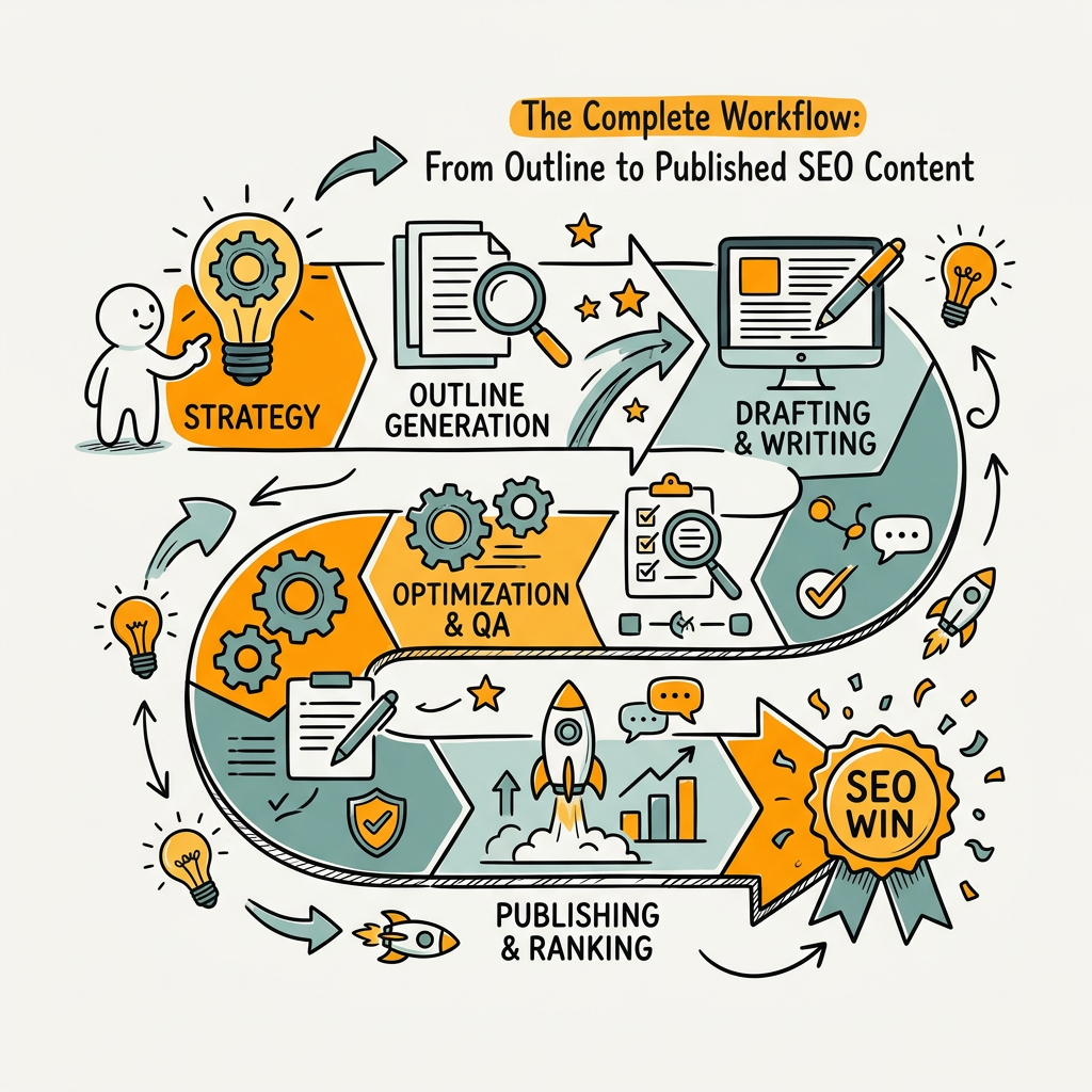 The Complete Workflow: From Outline to Published SEO Content