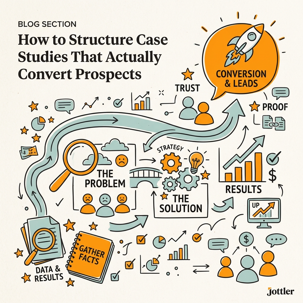 How to Structure Case Studies That Actually Convert Prospects