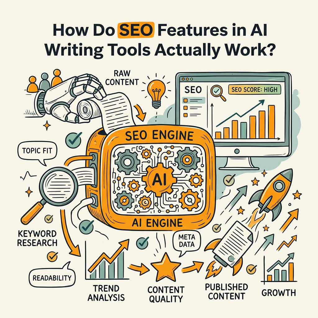How Do SEO Features in AI Writing Tools Actually Work?