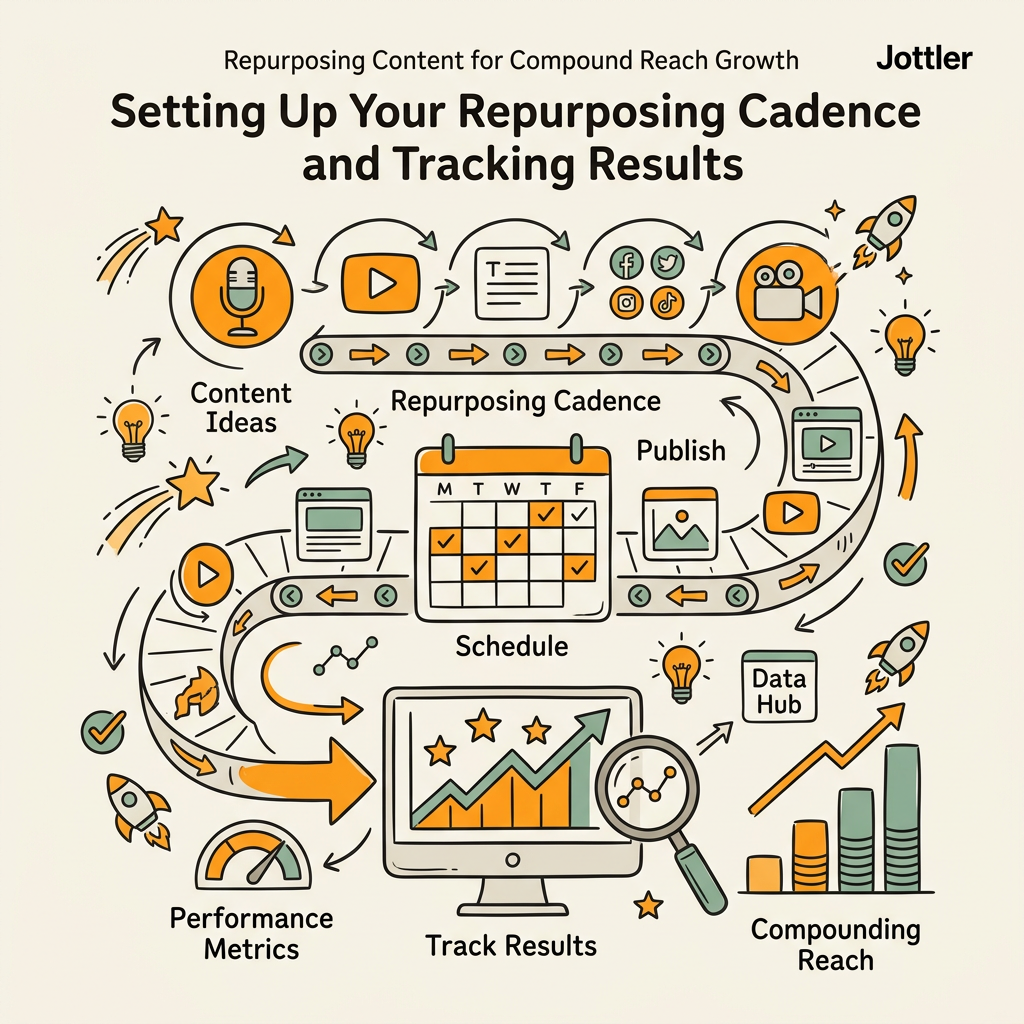 Setting Up Your Repurposing Cadence and Tracking Results