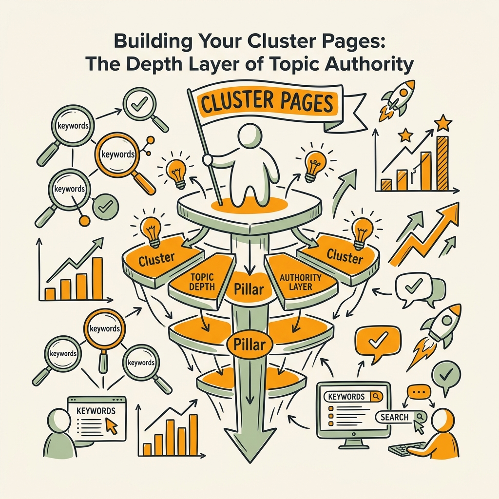 Building Your Cluster Pages: The Depth Layer of Topic Authority