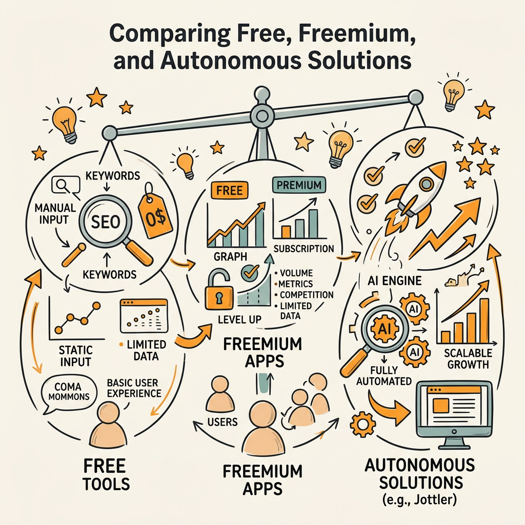 Comparing Free, Freemium, and Autonomous Solutions