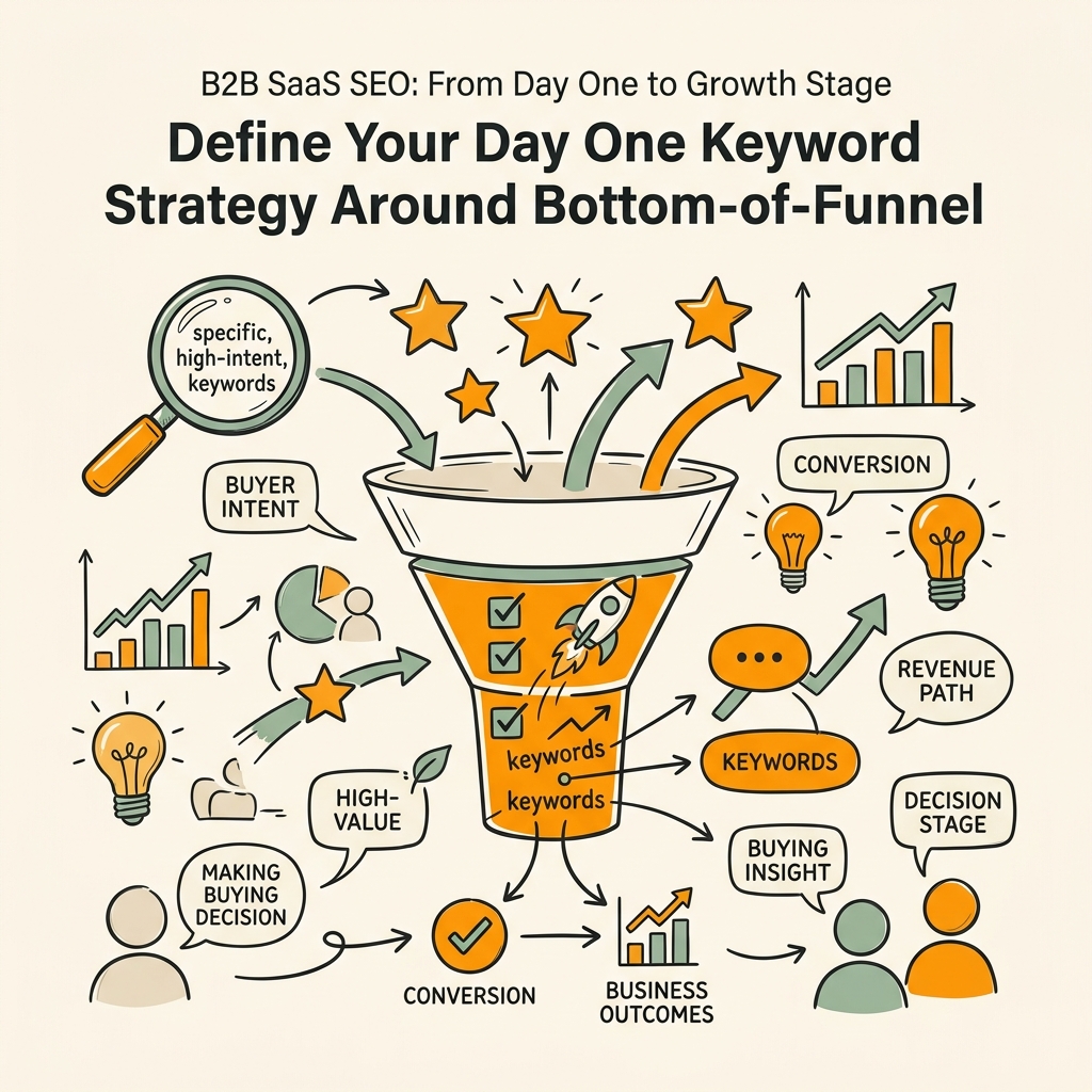 Define Your Day One Keyword Strategy Around Bottom-of-Funnel
