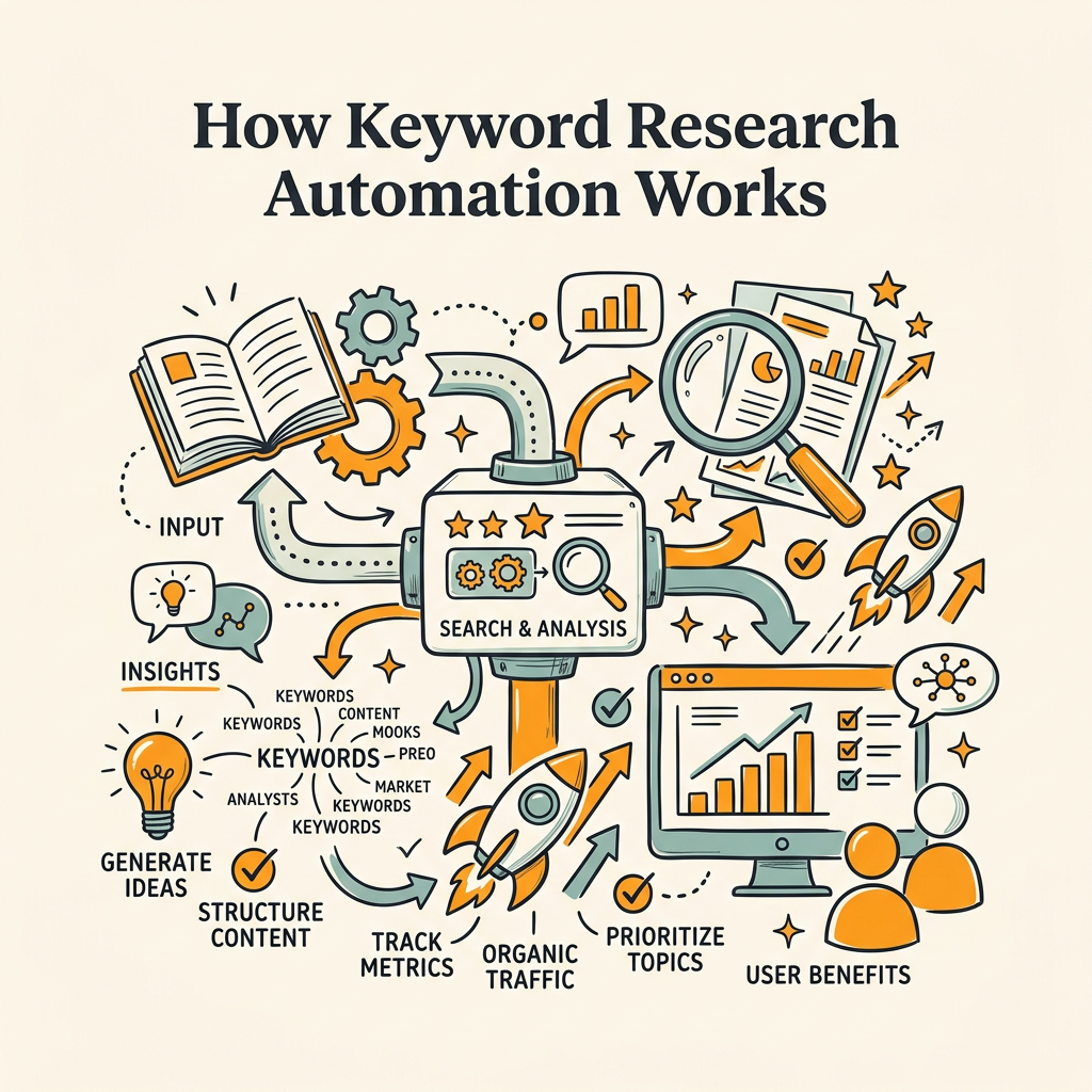 How Keyword Research Automation Works
