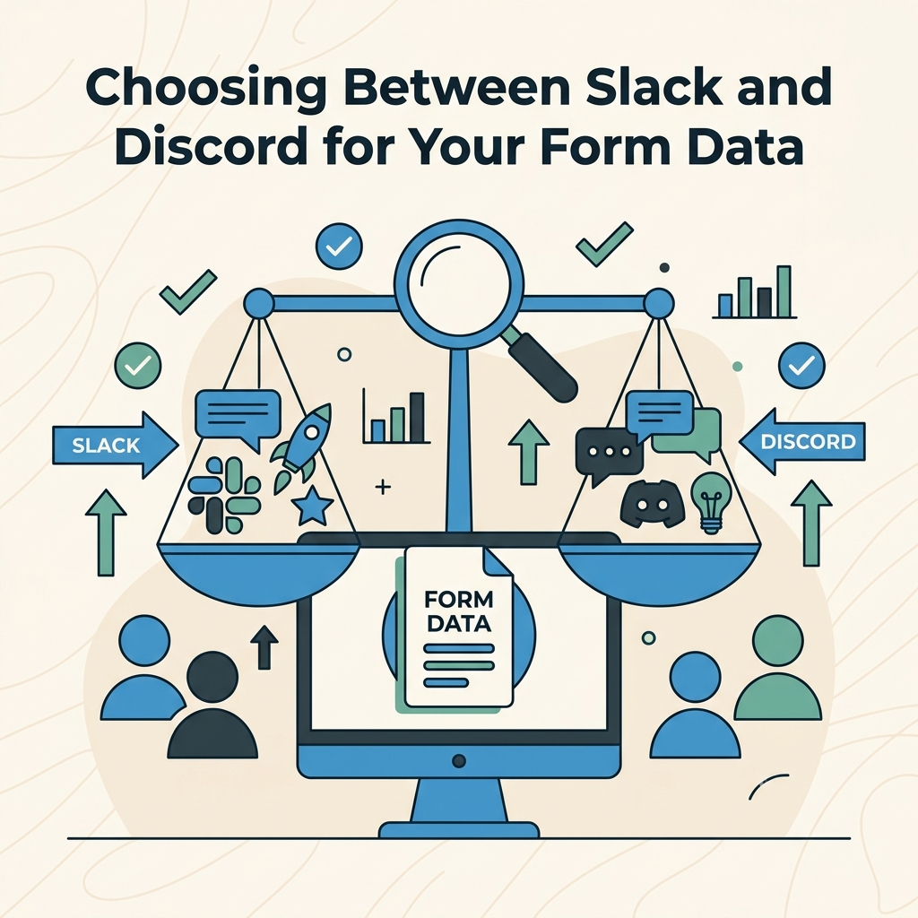 Choosing Between Slack and Discord for Your Form Data