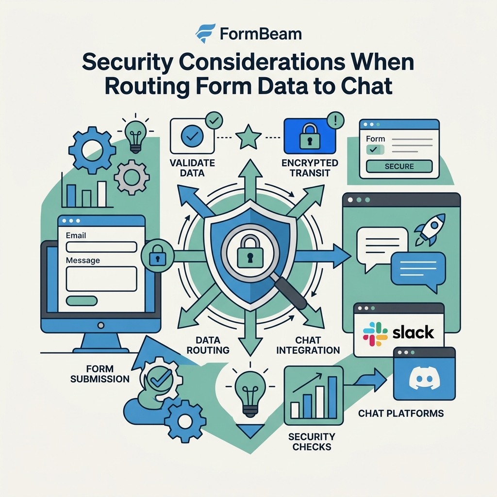 Security Considerations When Routing Form Data to Chat