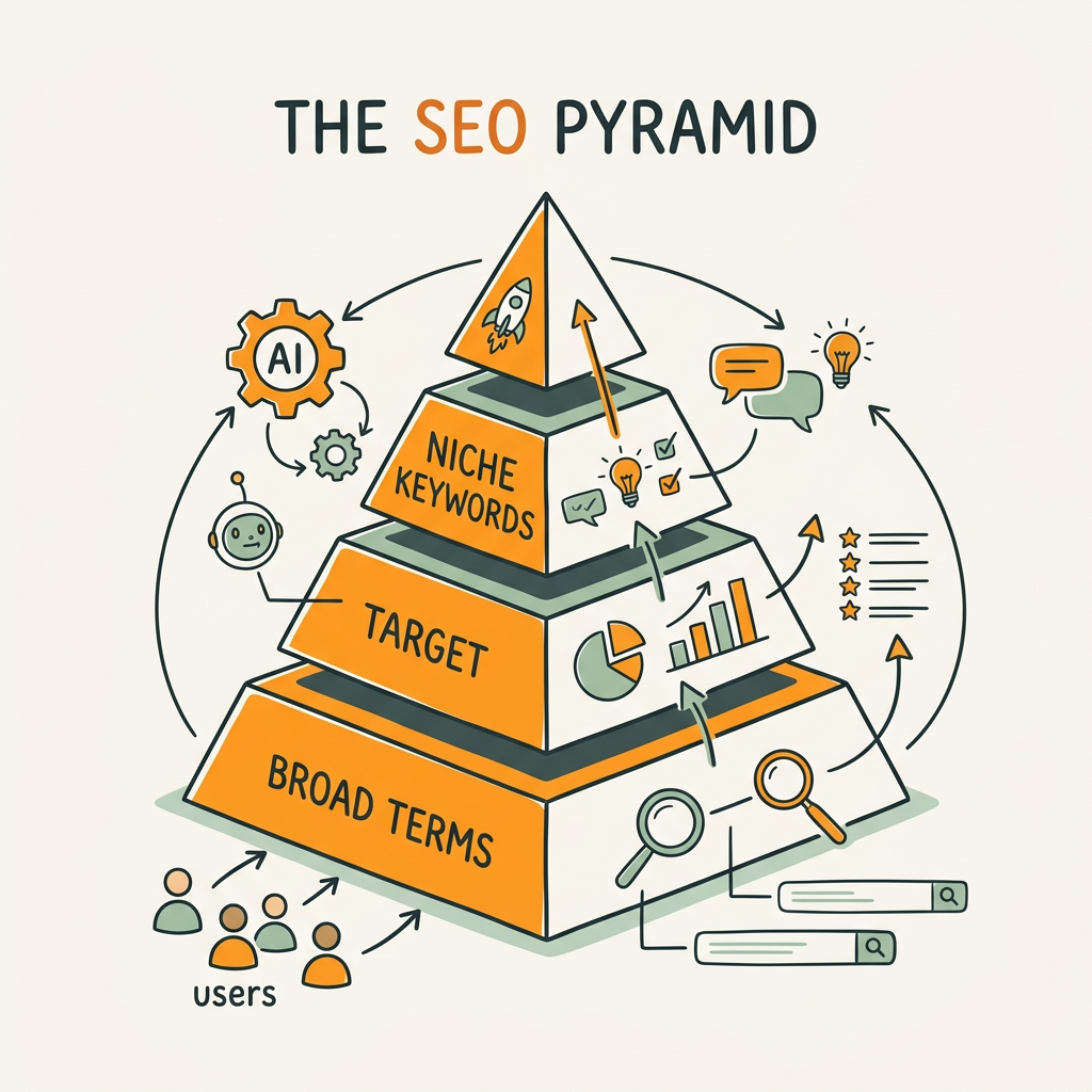 The SEO Pyramid: Your Mental Model for Keyword Categories