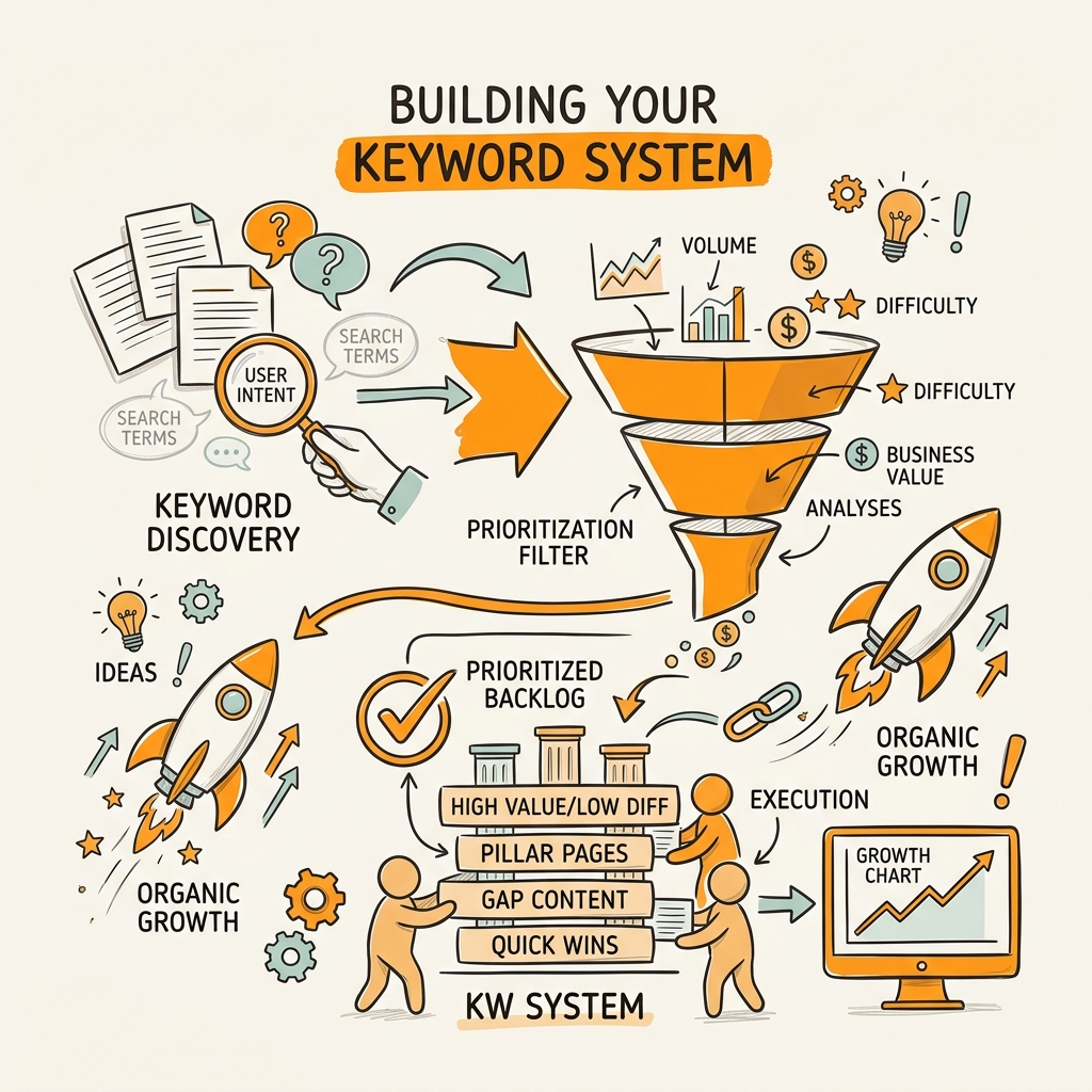 Building Your Keyword Research and Prioritization System