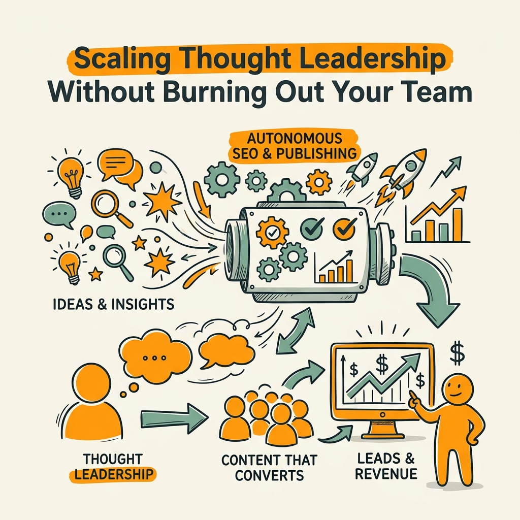 Scaling Thought Leadership Without Burning Out Your Team