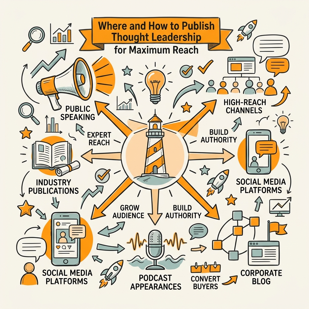 Where and How to Publish Thought Leadership for Maximum Reach