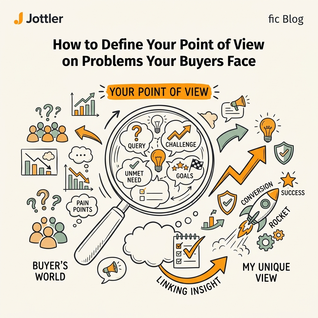 How to Define Your Point of View on Problems Your Buyers Face
