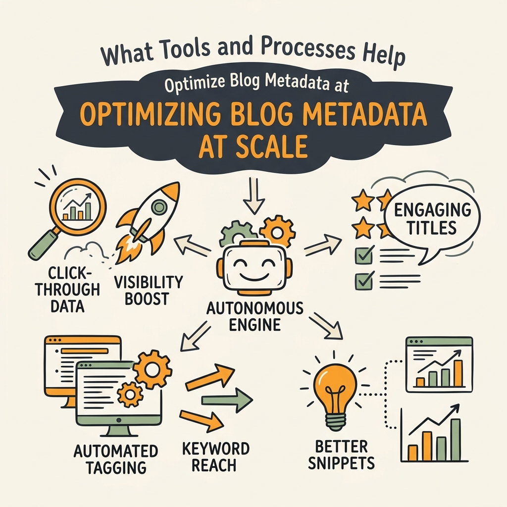 What Tools and Processes Help Optimize Blog Metadata at Scale?
