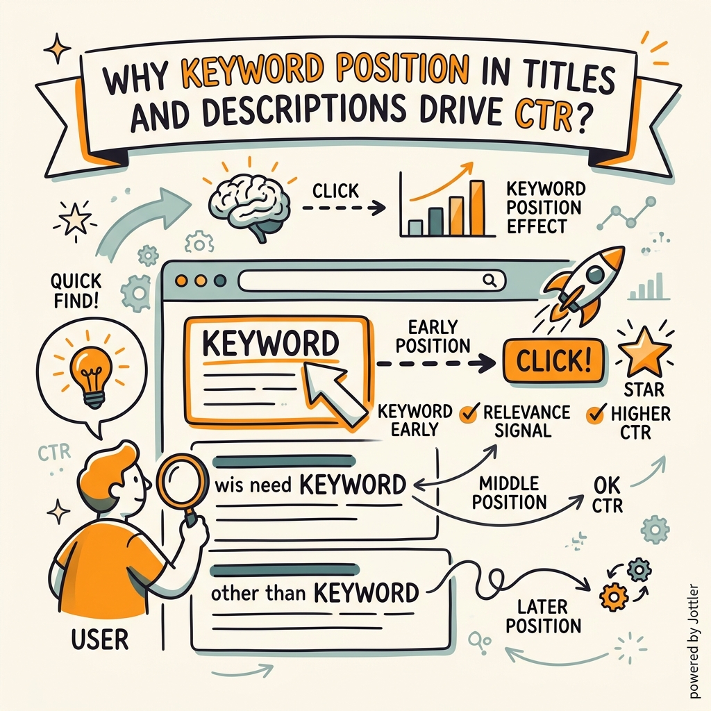 Why Does Keyword Position in Titles and Descriptions Drive CTR?