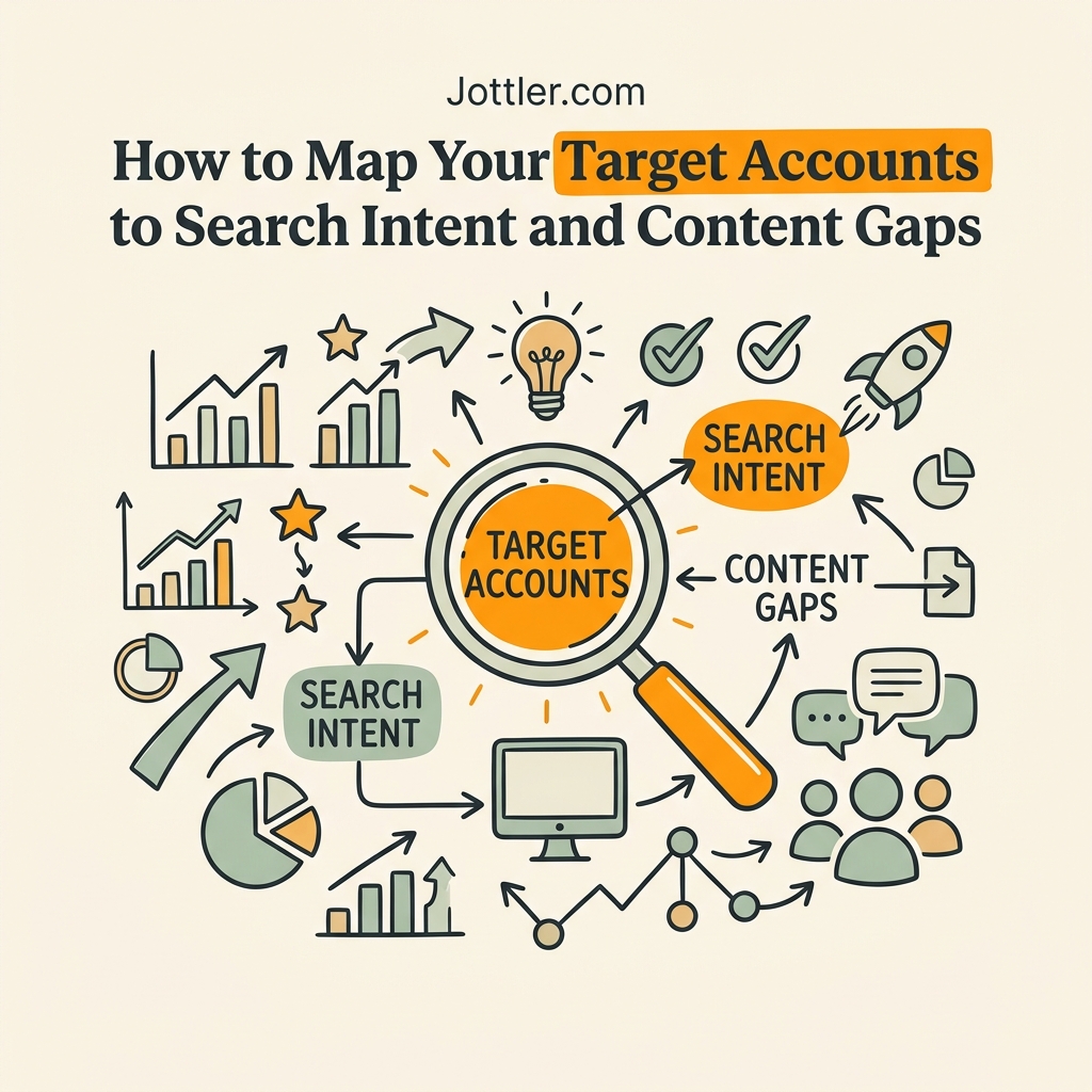 How to Map Your Target Accounts to Search Intent and Content Gaps