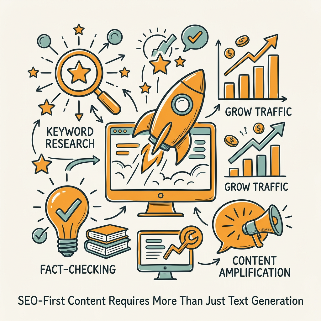 SEO-First Content Requires More Than Just Text Generation