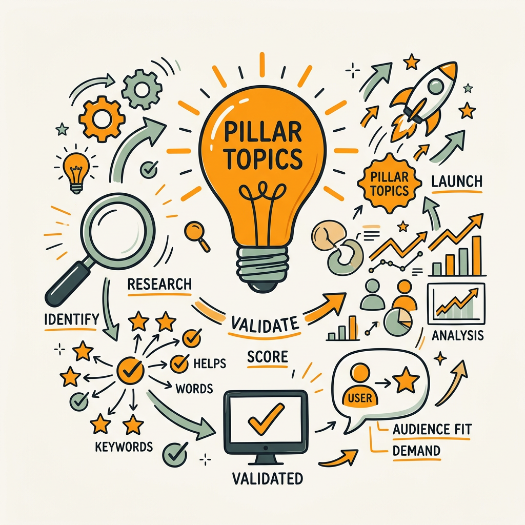 How to Identify and Validate Your Pillar Topics