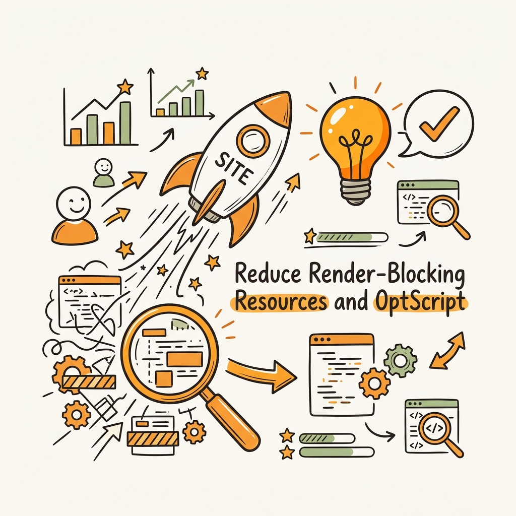 Reduce Render-Blocking Resources and Optimize JavaScript