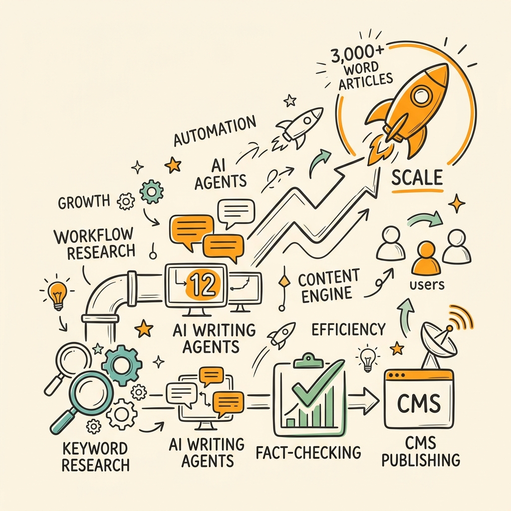 Building a Scalable AI Content Workflow for SaaS