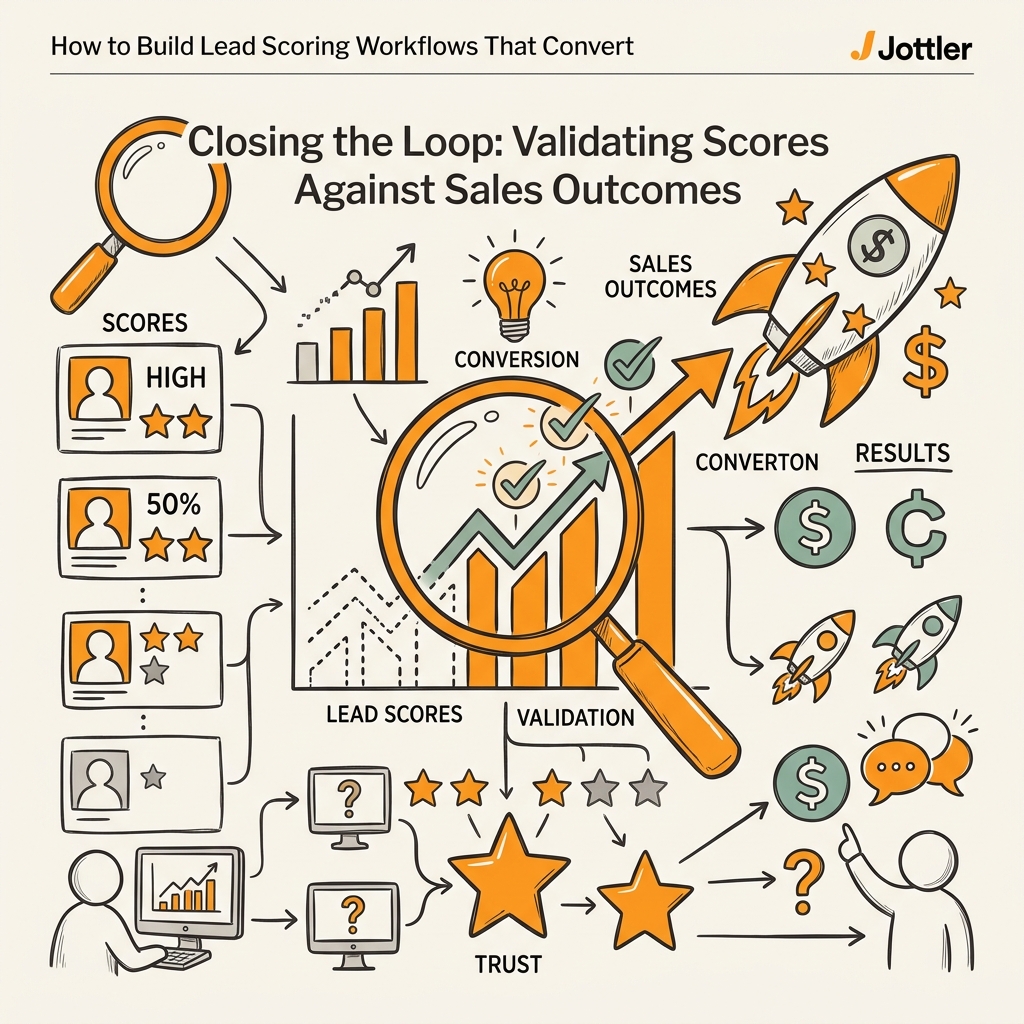 Closing the Loop: Validating Scores Against Sales Outcomes