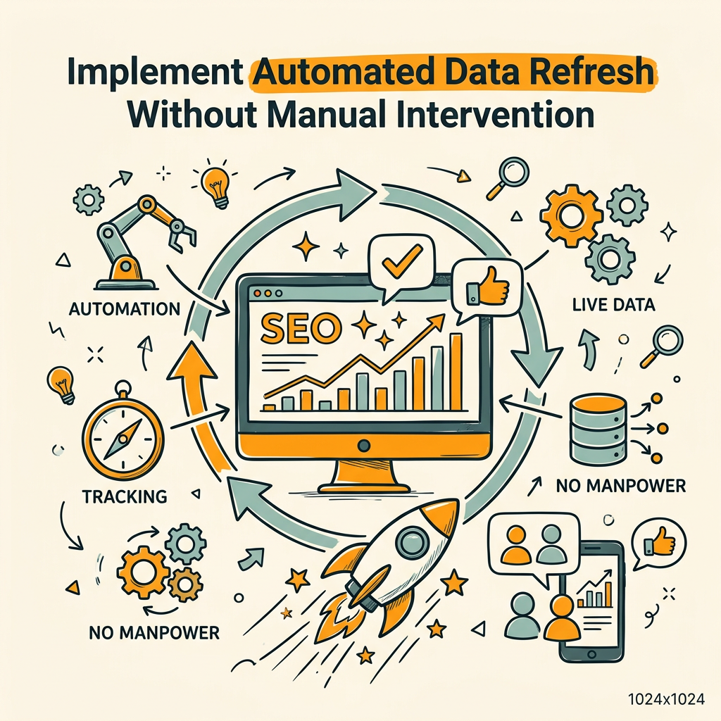 Implement Automated Data Refresh Without Manual Intervention