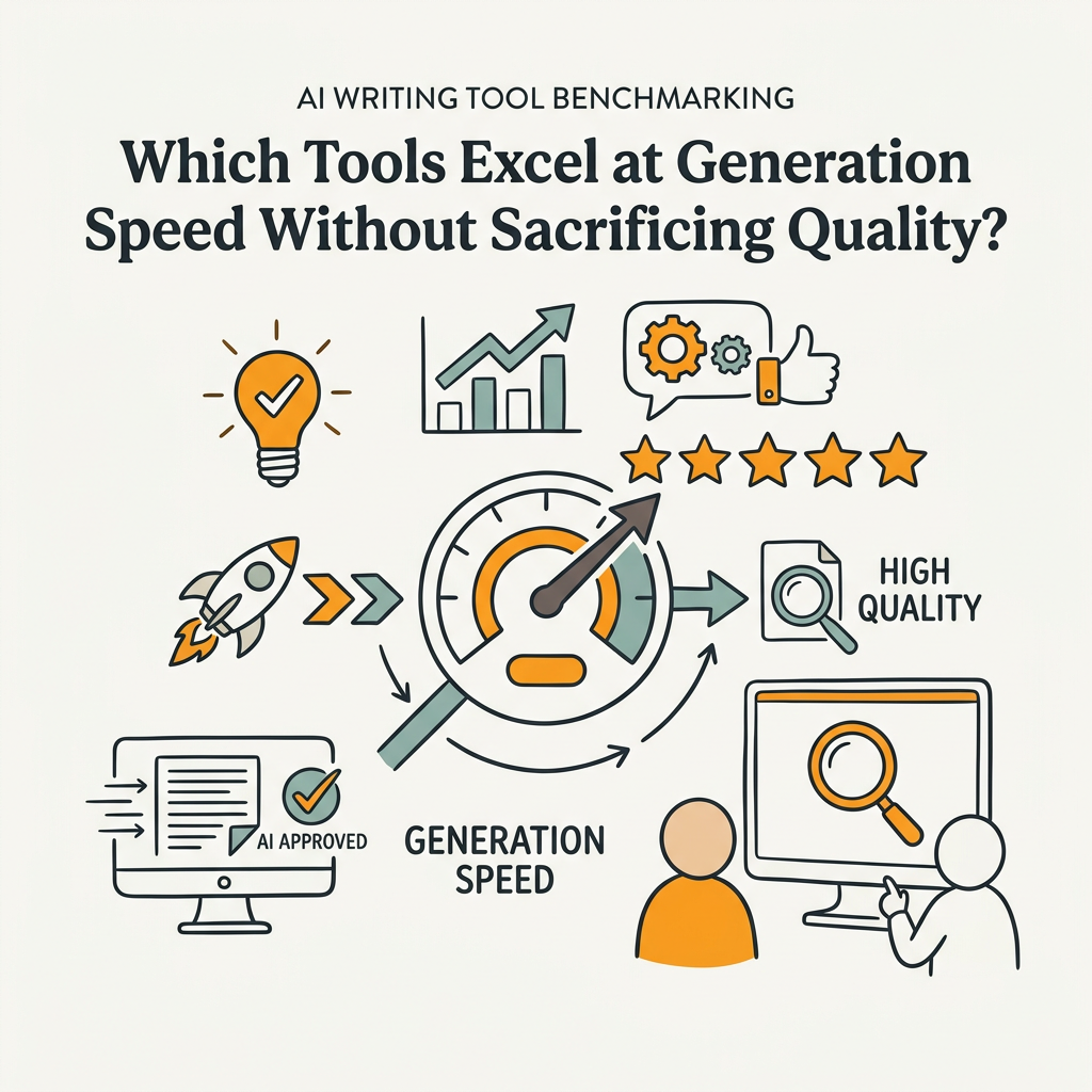 Which Tools Excel at Generation Speed Without Sacrificing Quality?