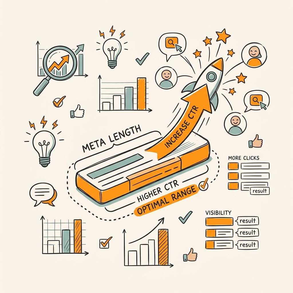 Optimizing Meta Description Length for Visibility and CTR