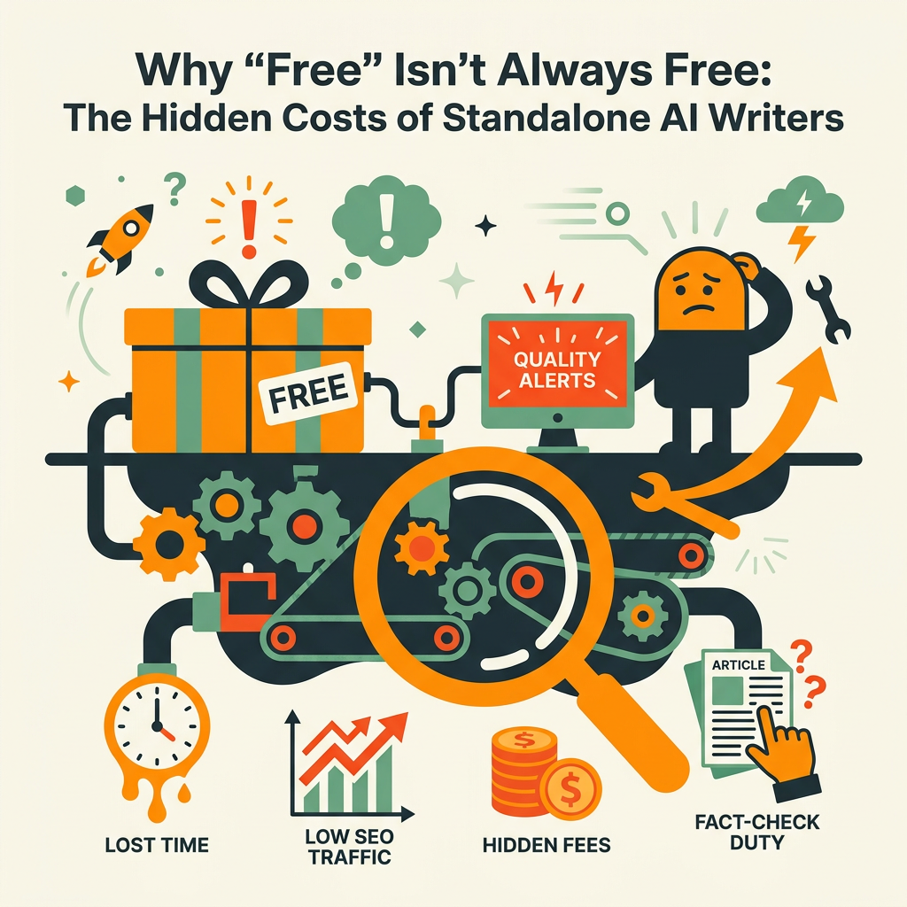 Why "Free" Isn't Always Free: The Hidden Costs of Standalone AI Writers