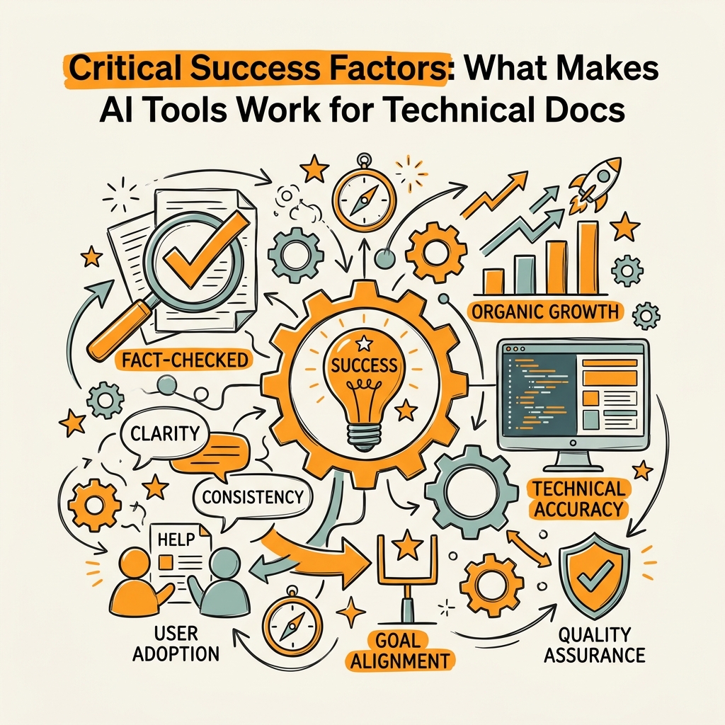 Critical Success Factors: What Makes AI Tools Work for Technical Docs
