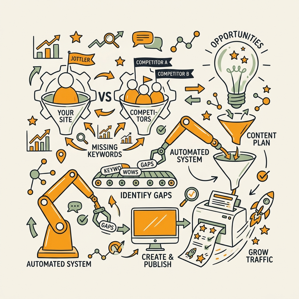 How to Build an Automated Keyword Gap Analysis Workflow