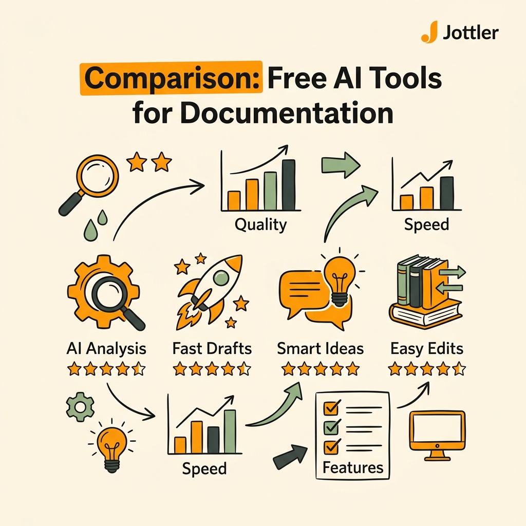 Comparison: Free AI Tools for Documentation