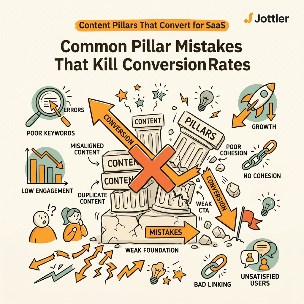 Common Pillar Mistakes That Kill Conversion Rates