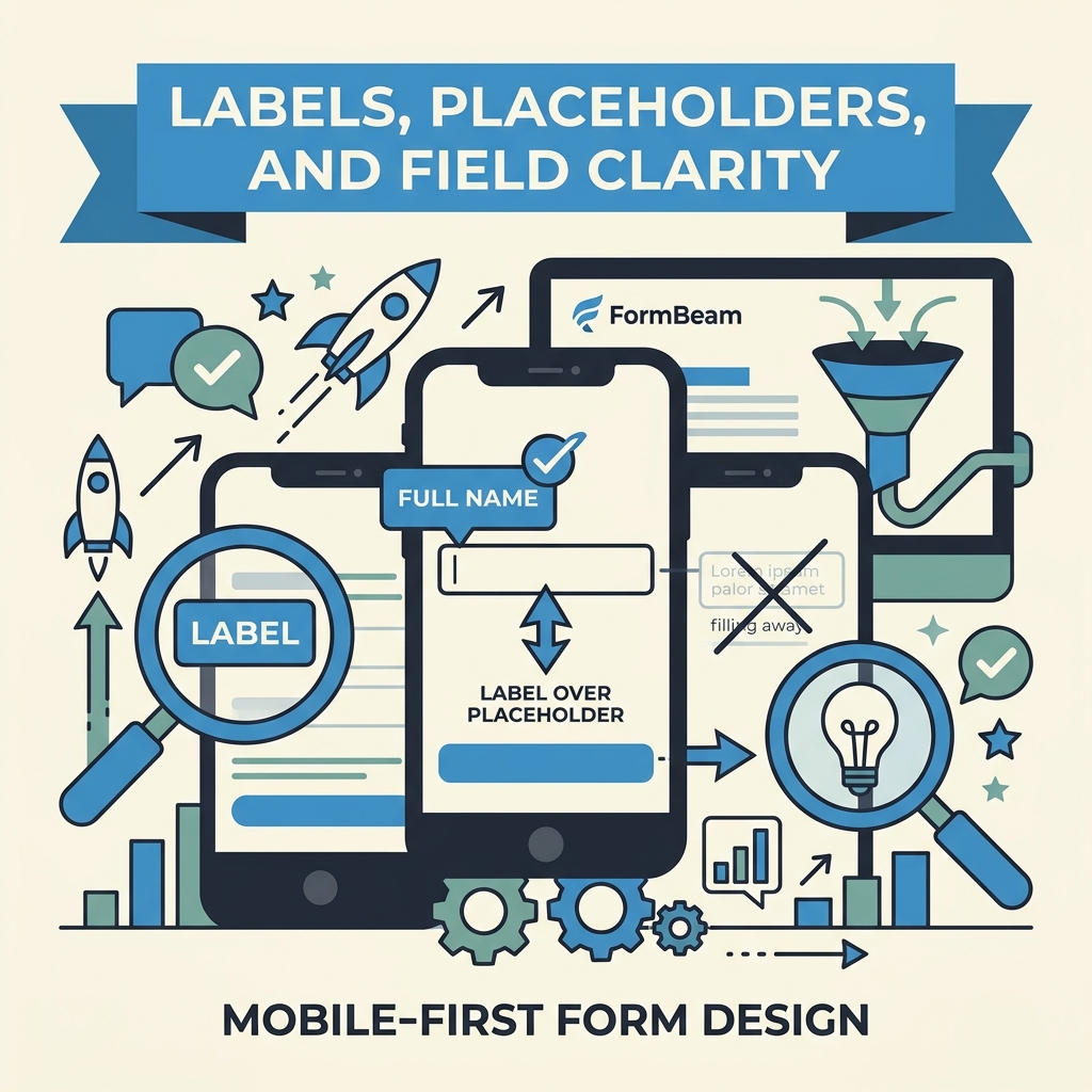 Labels, Placeholders, and Field Clarity