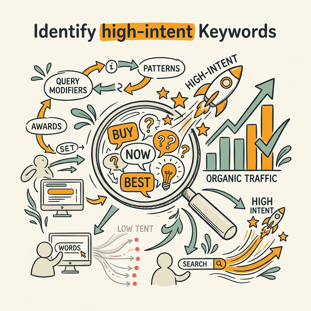How Do You Identify High-Intent Keywords Using Modifiers and Language Patterns?