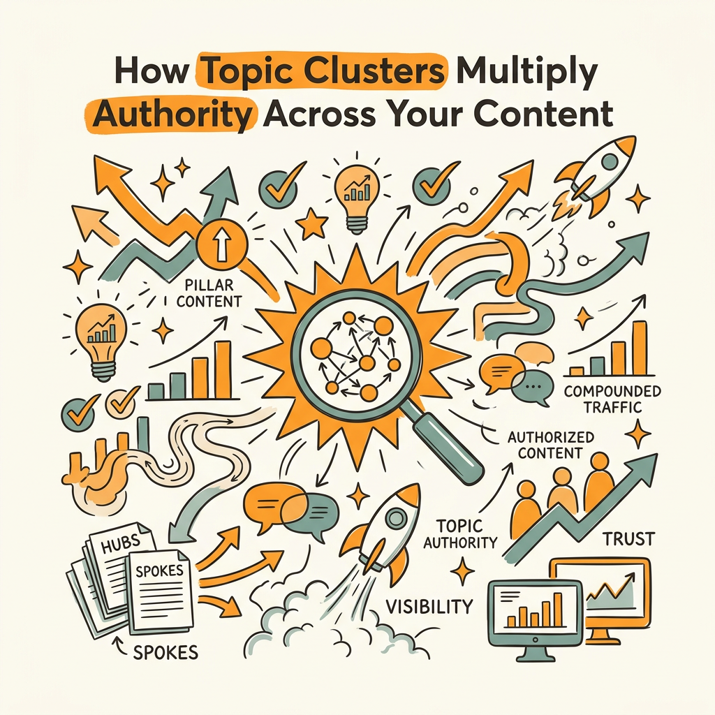 How Topic Clusters Multiply Authority Across Your Content