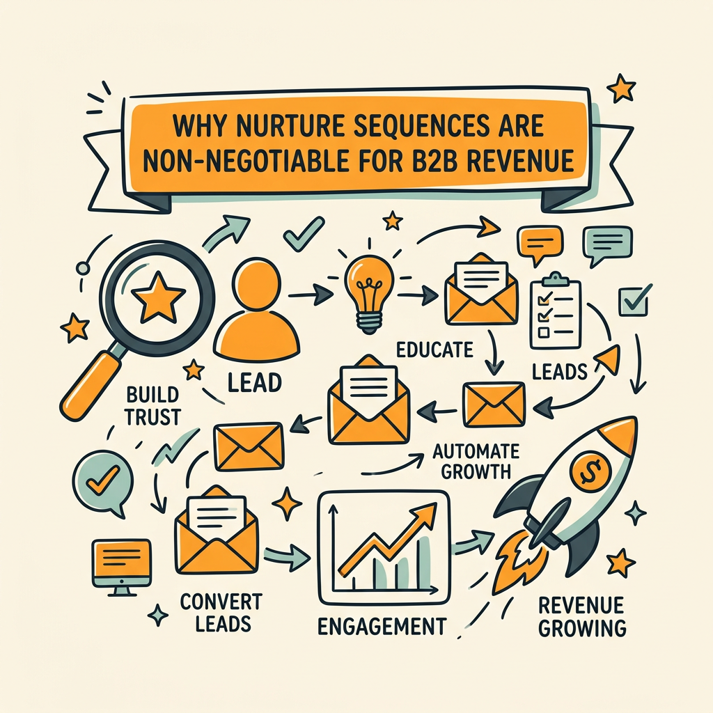 Why Nurture Sequences Are Non-Negotiable for B2B Revenue