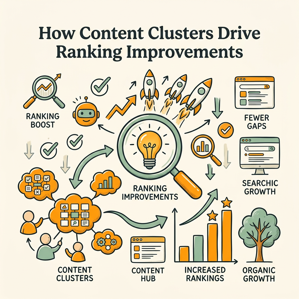 How Content Clusters Drive Ranking Improvements