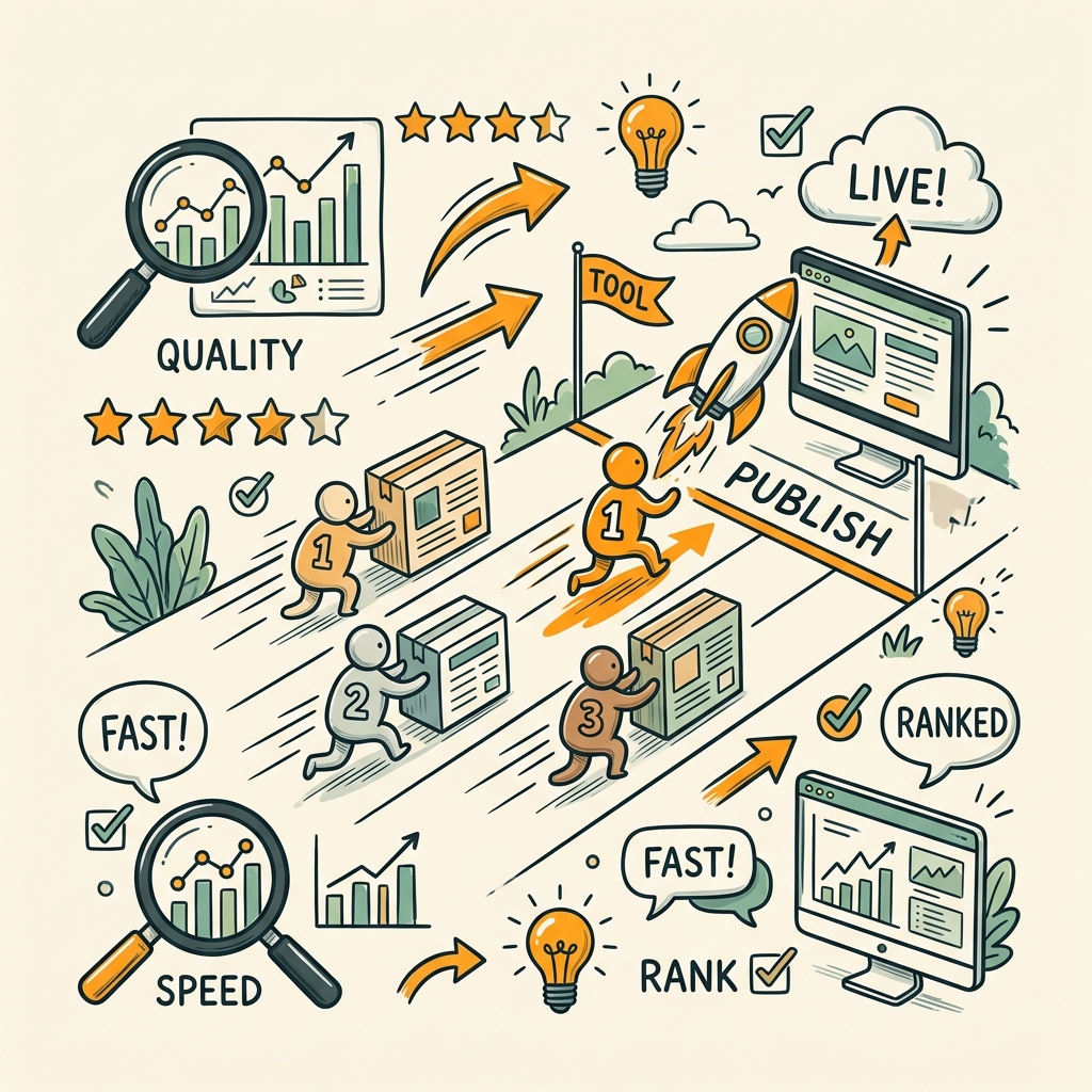Speed Benchmarks: Which Tools Actually Publish Fastest?